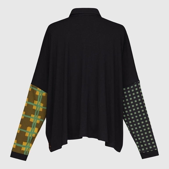 Alembika Multi Check Blouse size S - Picture 4 of 16